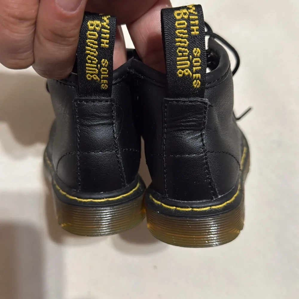 Dr. Martens Unisex Brooklee Lace & Zip Up Boots - Baby - Picture 2 of 6